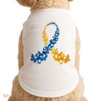 Down Syndrome Butterfly Awareness Doggie Tank thumb 0