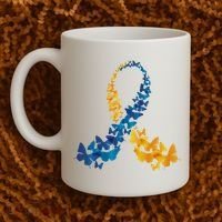 Down Syndrome Butterfly Awareness Coffee Mug thumb 2