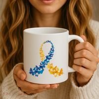 Down Syndrome Butterfly Awareness Coffee Mug thumb 3