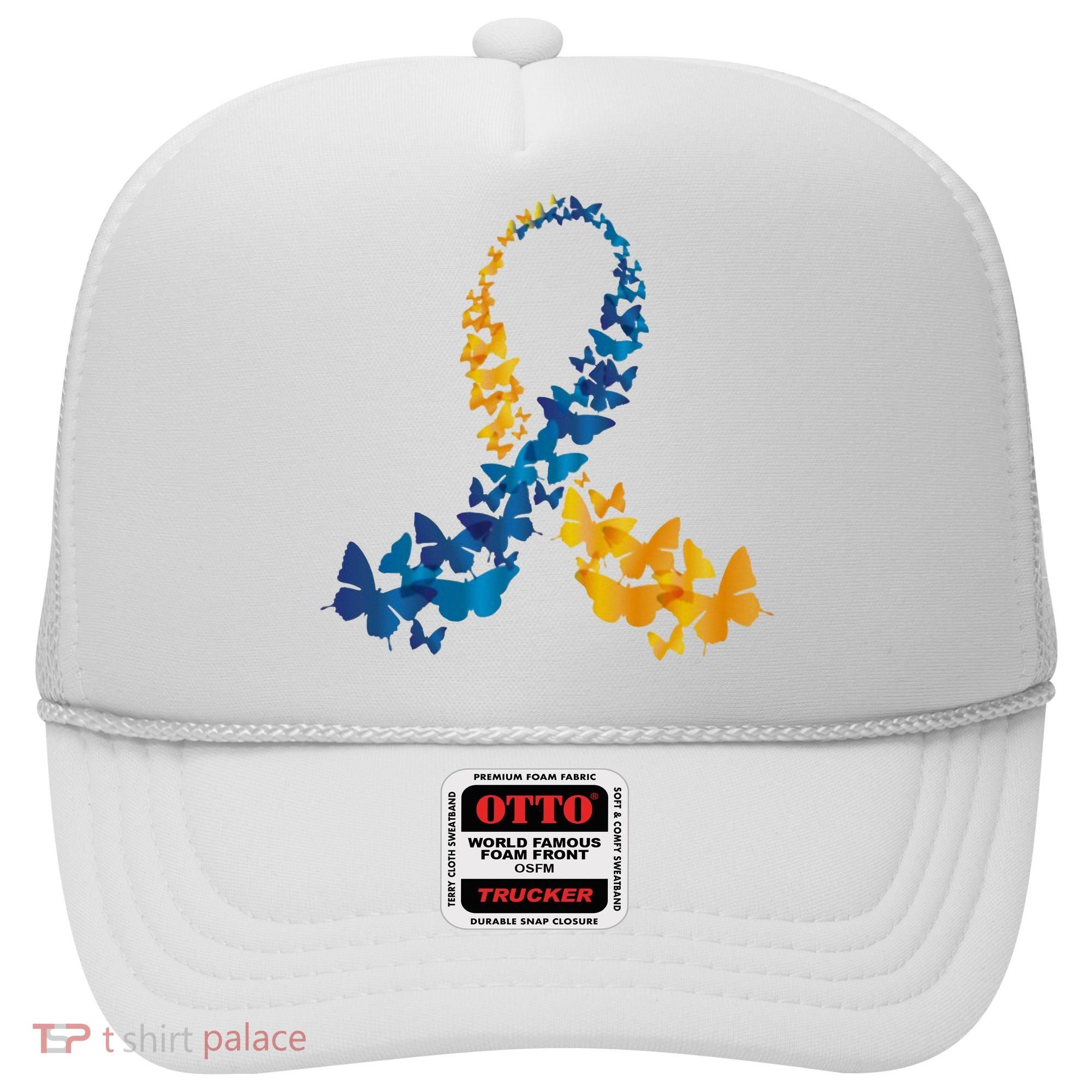 Down Syndrome Butterfly Awareness Hat