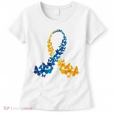 Down Syndrome Butterfly Awareness Women's T-Shirt