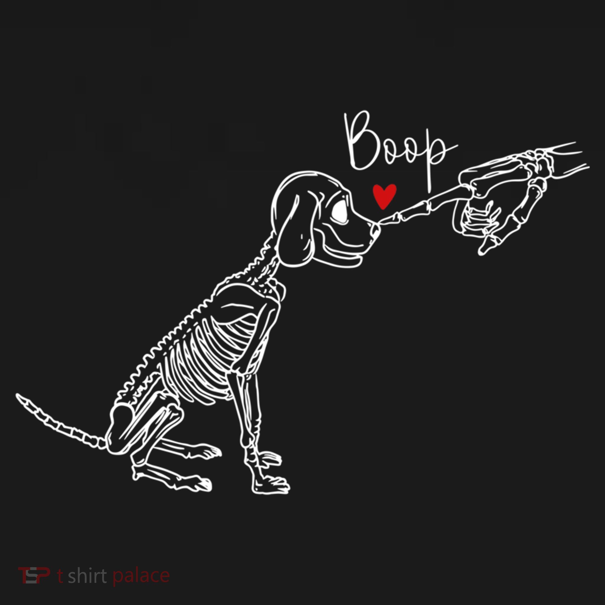 Dog Skeleton Boop Dog Funny Halloween Cool Gift Women's Hoodie
