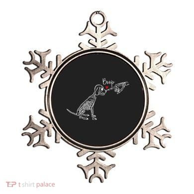 Dog Skeleton Boop Dog Funny Halloween Cool Gift Ornament
