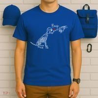 Dog Skeleton Boop Dog Funny Halloween Cool Gift T-Shirt thumb 6
