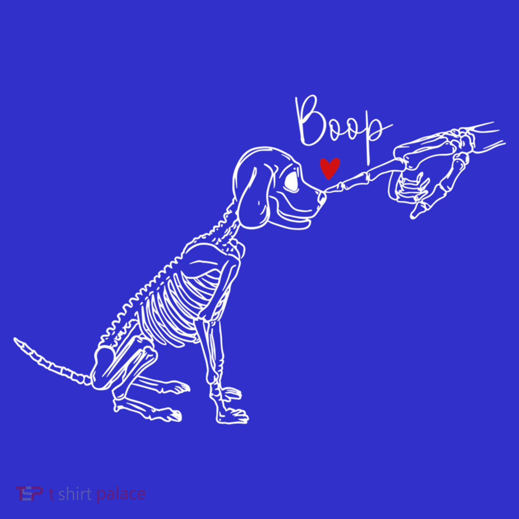 Dog Skeleton Boop Dog Funny Halloween Cool Gift Women's Tank Top