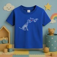 Dog Skeleton Boop Dog Funny Halloween Cool Gift Toddler T-Shirt thumb 3