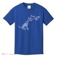 Dog Skeleton Boop Dog Funny Halloween Cool Gift Kids T-Shirt thumb 0