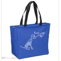 Dog Skeleton Boop Dog Funny Halloween Cool Gift Tote Bag thumb 2
