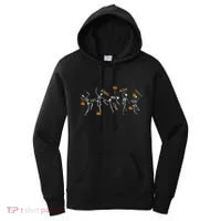 Dancing Skeleton Bible Verse Dry Bones Come Alive Christian Women's Hoodie thumb 0