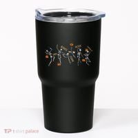 Dancing Skeleton Bible Verse Dry Bones Come Alive Christian Tumbler thumb 0