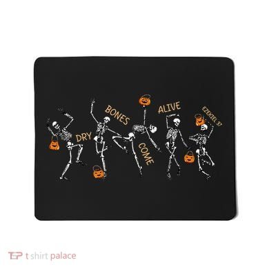 Dancing Skeleton Bible Verse Dry Bones Come Alive Christian Mousepad