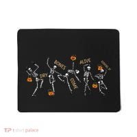 Dancing Skeleton Bible Verse Dry Bones Come Alive Christian Mousepad thumb 0