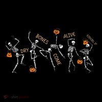 Dancing Skeleton Bible Verse Dry Bones Come Alive Christian Ornament thumb 1