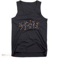 Dancing Skeleton Bible Verse Dry Bones Come Alive Christian Tank Top thumb 0