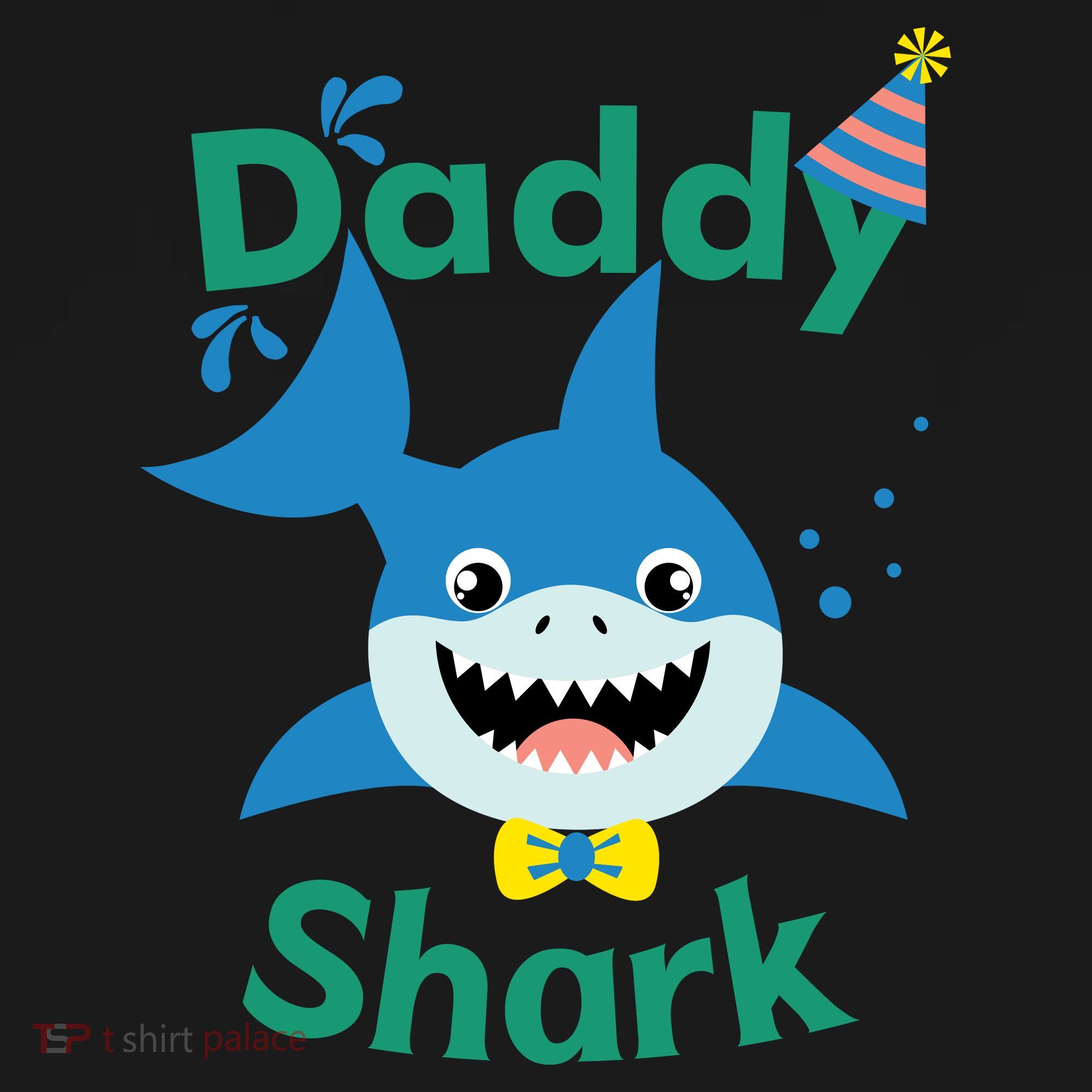 Daddy Shark Birthday Party Matching Family Backpack
