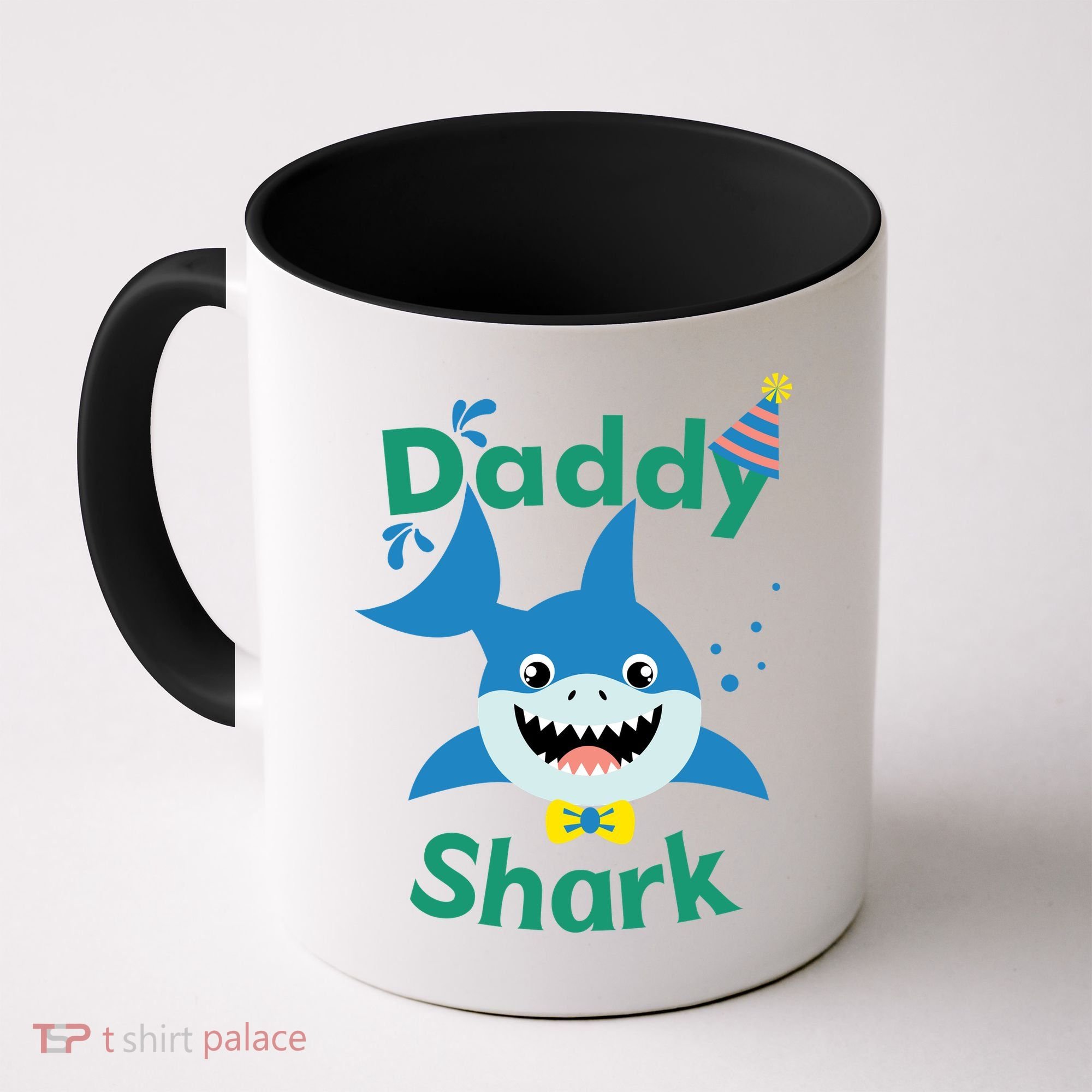Daddy Shark Birthday Party Matching Family Coffee Mug