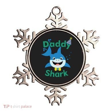 Daddy Shark Birthday Party Matching Family Ornament