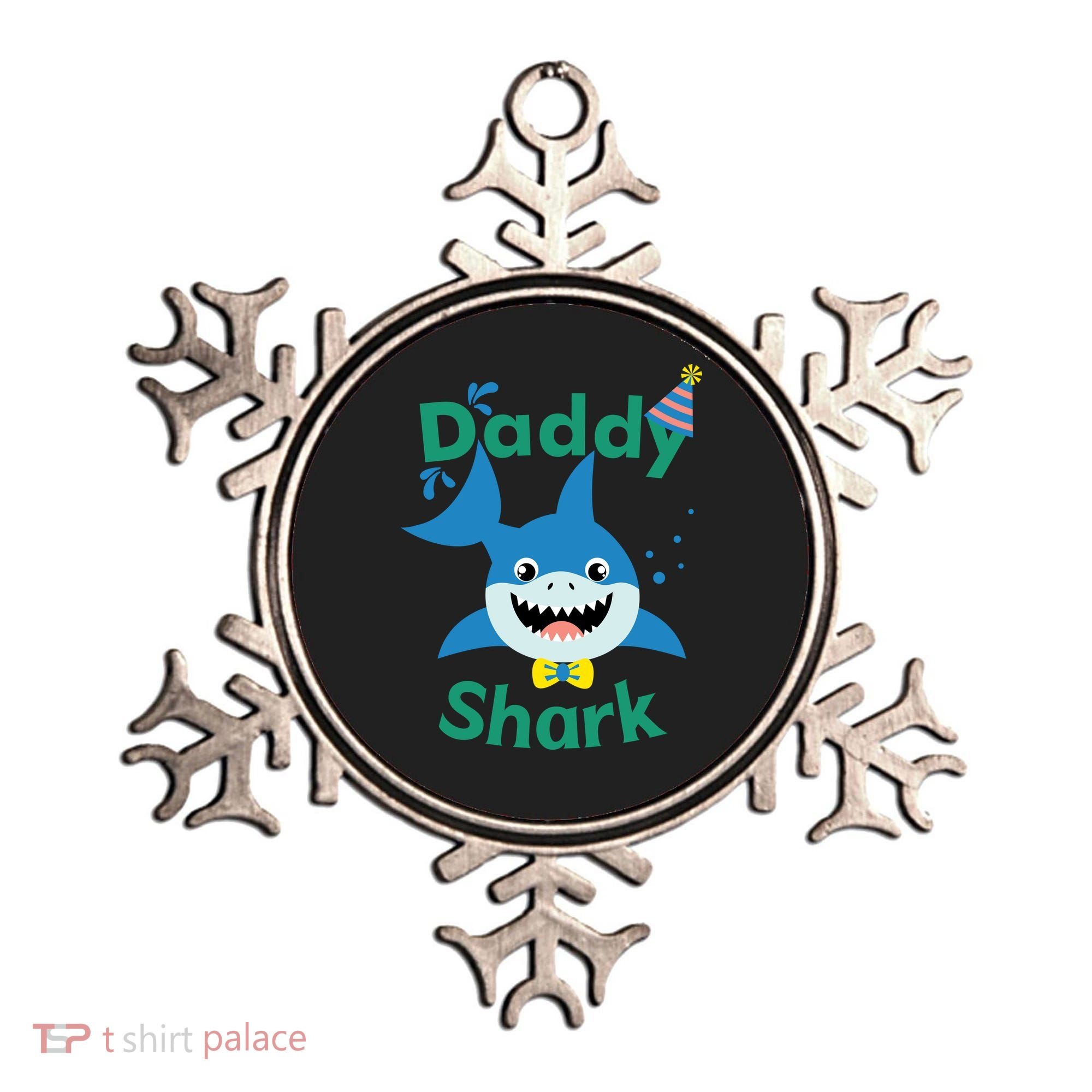 Daddy Shark Birthday Party Matching Family Ornament