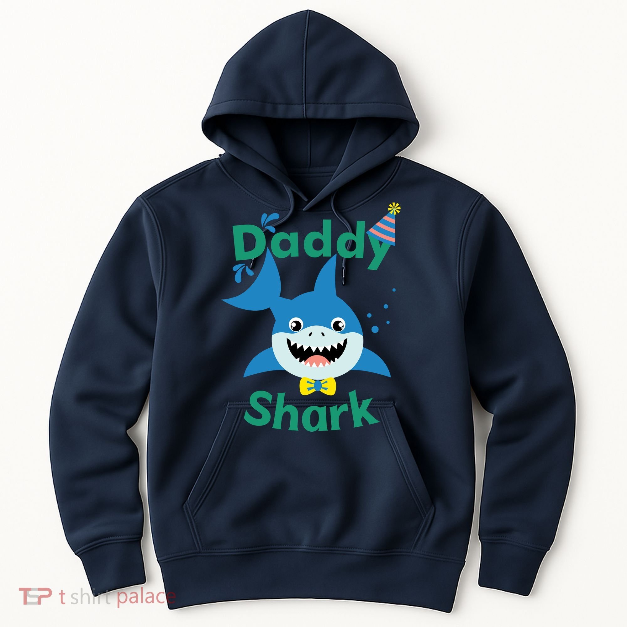 Daddy Shark Birthday Party Matching Family Hoodie
