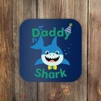 Daddy Shark Birthday Party Matching Family Coaster thumb 0