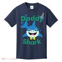 Daddy Shark Birthday Party Matching Family Kids T-Shirt thumb 0