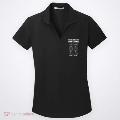 Data Science. Big Data Analytics. For Data Scientists Women's Dry Zone Grid Polo