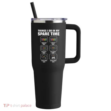 Data Science. Big Data Analytics. For Data Scientists 40oz Vacuum Insulated Stainless Steel Travel Tumbler