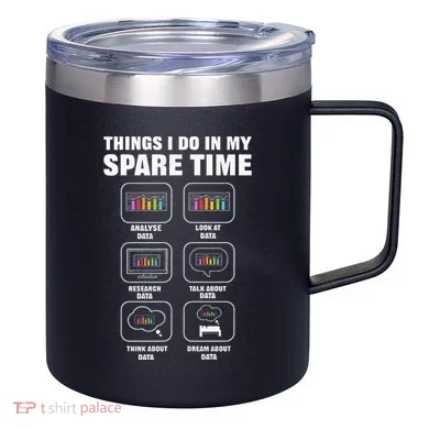 Data Science. Big Data Analytics. For Data Scientists 12oz Stainless Steel Coffee Mug