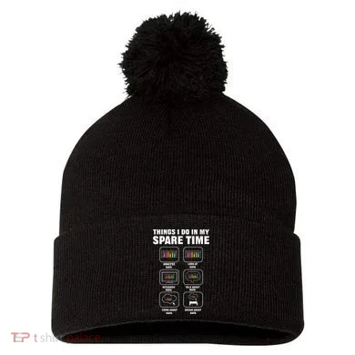 Data Science. Big Data Analytics. For Data Scientists Pom Pom 12in Knit Beanie