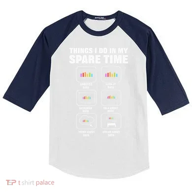 Data Science. Big Data Analytics. For Data Scientists Kids Colorblock Raglan Jersey