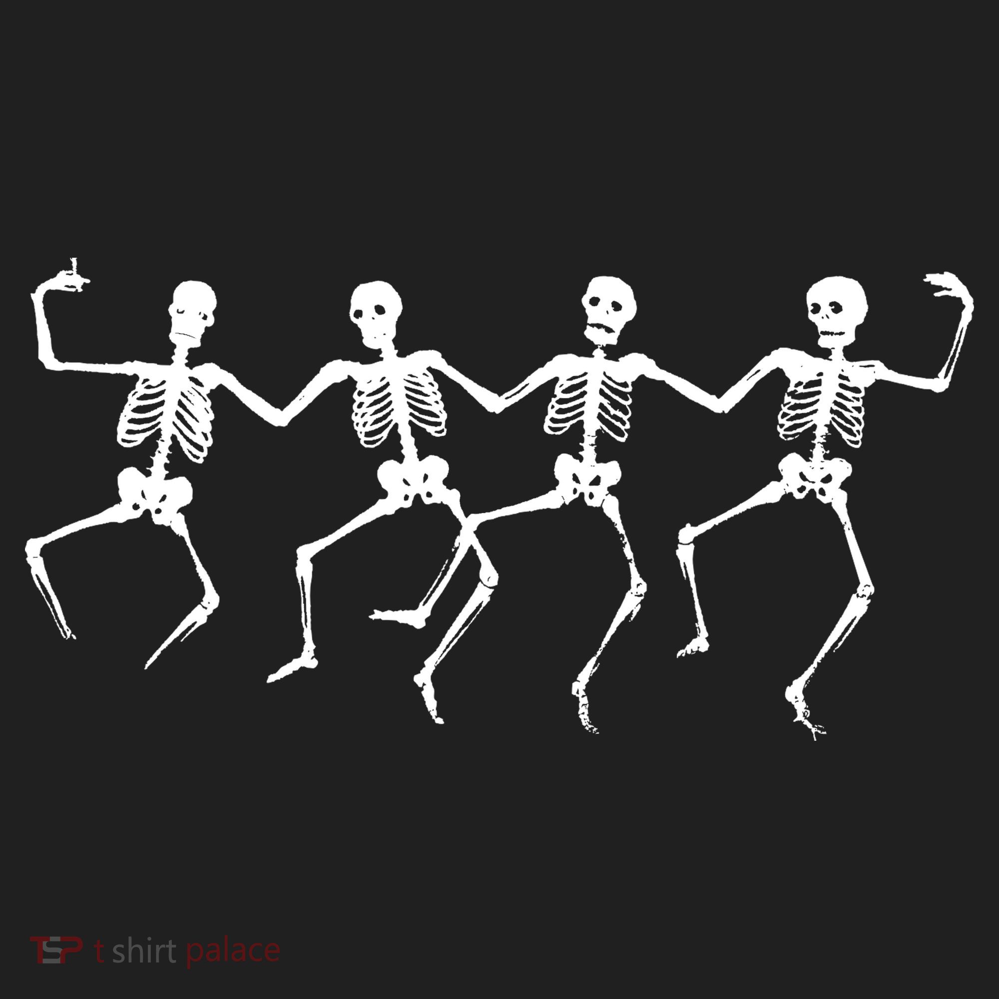 Dancing Skeletons Bones Women's Sweatshirt