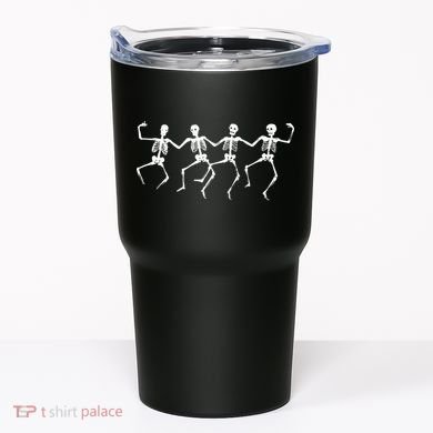 Dancing Skeletons Bones Tumbler