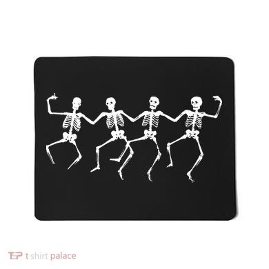 Dancing Skeletons Bones Mousepad