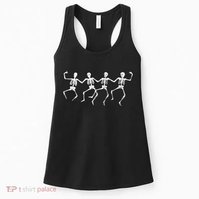 Dancing Skeletons Bones Women's Tank Top