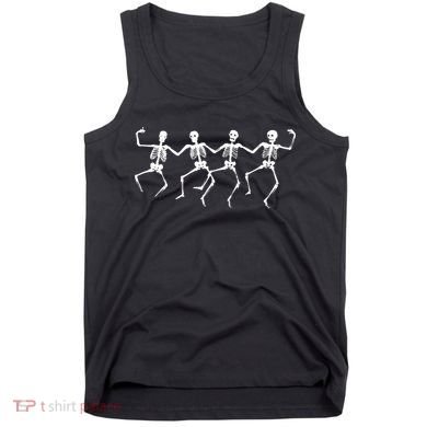 Dancing Skeletons Bones Tank Top