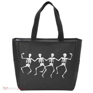 Dancing Skeletons Bones Tote Bag