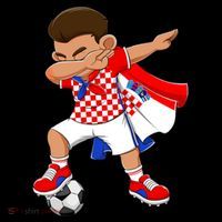 Dabbing Soccer Boy Croatia Football Flag Coffee Mug thumb 5