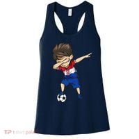 Dabbing Soccer Boy Croatia Jersey Croatian Football Women's Tank Top thumb 0