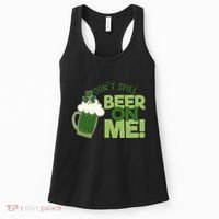 DonT Sill Beer On Me Funny St PatrickS Day Women's Tank Top thumb 0