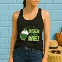 DonT Sill Beer On Me Funny St PatrickS Day Women's Tank Top thumb 2