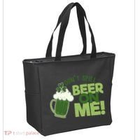 DonT Sill Beer On Me Funny St PatrickS Day Tote Bag thumb 2