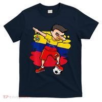 Dabbing Soccer Boy Venezuela Jersey Venezuelan Football Fans T-Shirt thumb 0
