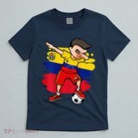 Dabbing Soccer Boy Venezuela Jersey Venezuelan Football Fans T-Shirt thumb 5