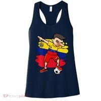 Dabbing Soccer Boy Venezuela Jersey Venezuelan Football Fans Women's Tank Top thumb 0