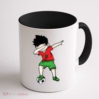 Dabbing Soccer Boy Morocco Football Funny Gift Moroccan Gift Coffee Mug thumb 1