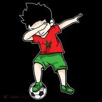 Dabbing Soccer Boy Morocco Football Funny Gift Moroccan Gift Coffee Mug thumb 5