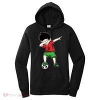 Dabbing Soccer Boy Morocco Football Funny Gift Moroccan Gift Women's Hoodie thumb 0