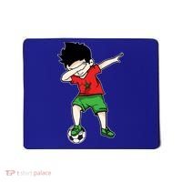 Dabbing Soccer Boy Morocco Football Funny Gift Moroccan Gift Mousepad thumb 0