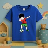 Dabbing Soccer Boy Morocco Football Funny Gift Moroccan Gift Toddler T-Shirt thumb 3