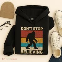 DonT Stop Believing Sasquatch Costume Big Foot Bigfoot Hoodie thumb 4